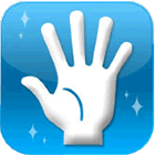 手指衛生観察アプリのアイコン（手指衛生　総合サイト　ハンドハイジーン研究会）